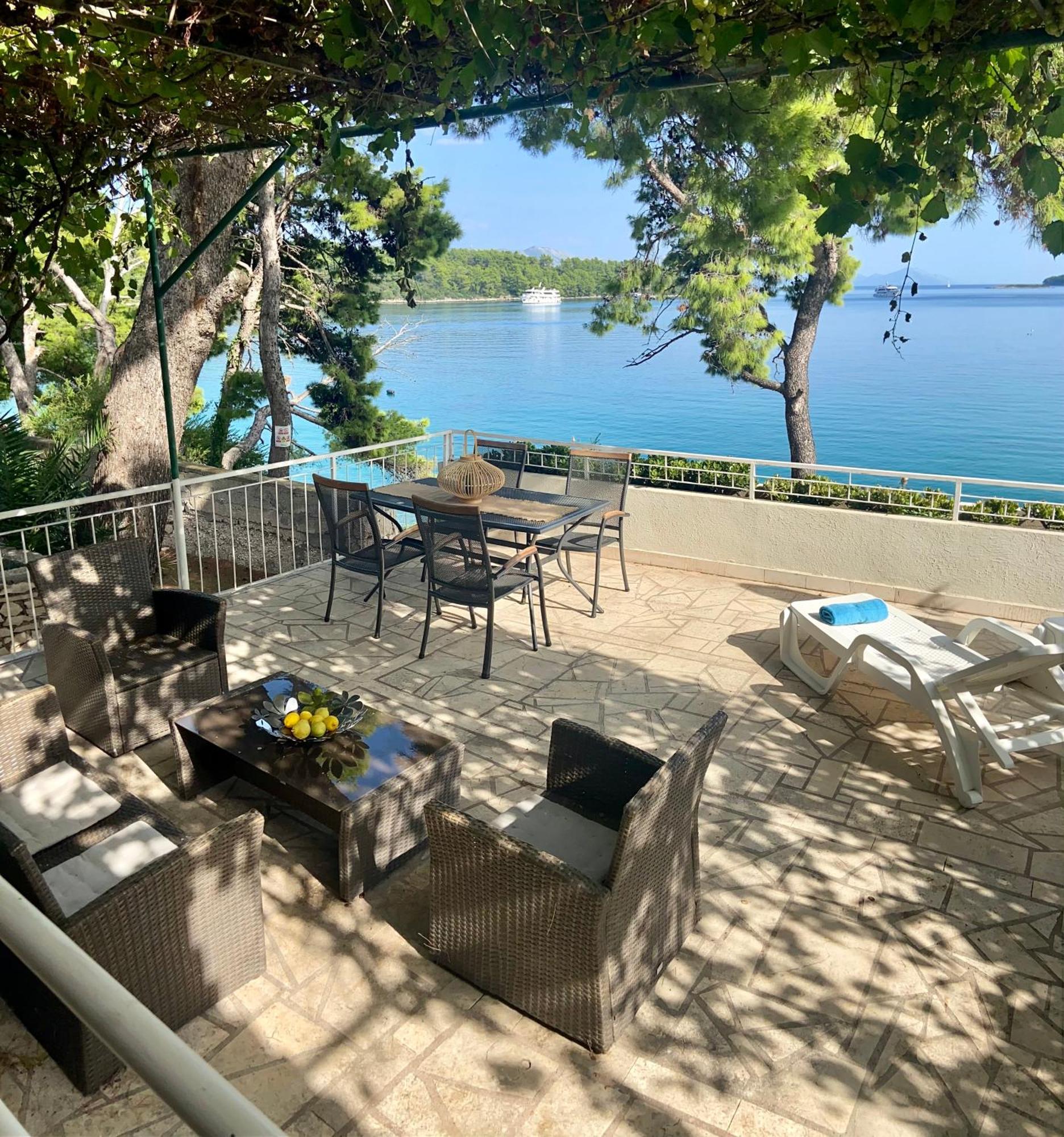 Adriatic Villa Lumbarda Buitenkant foto