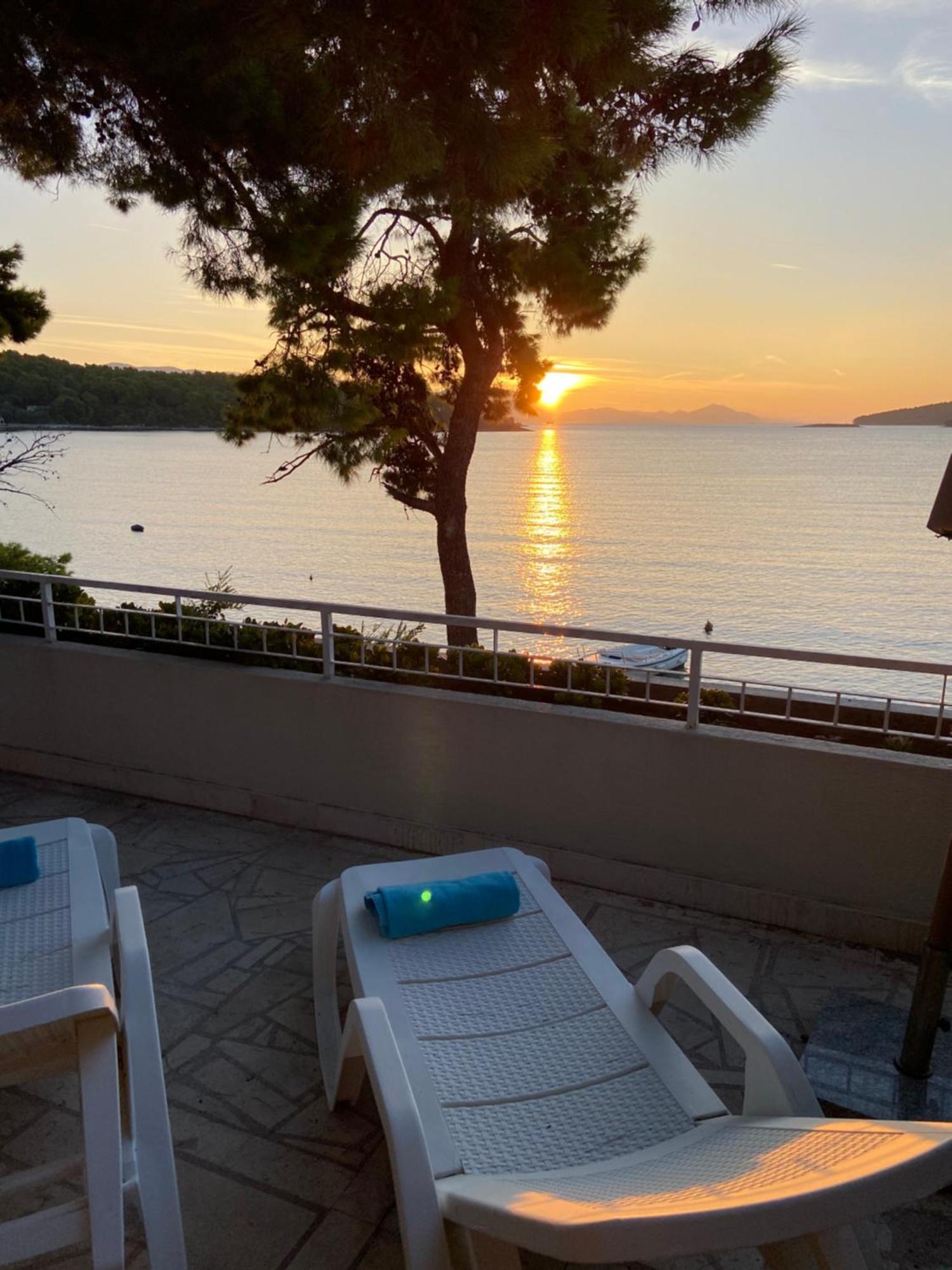 Adriatic Villa Lumbarda Buitenkant foto